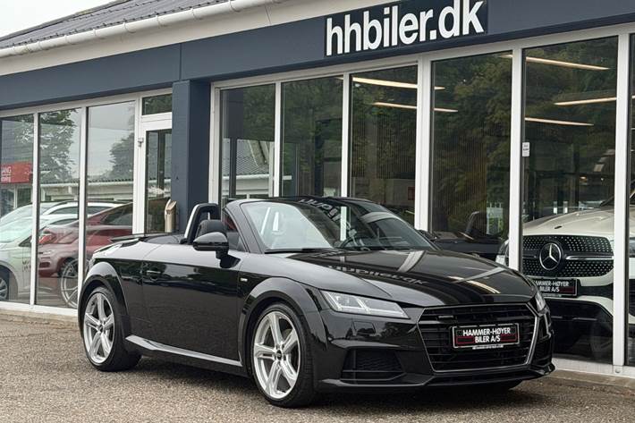 Sort Audi TT fra 2015