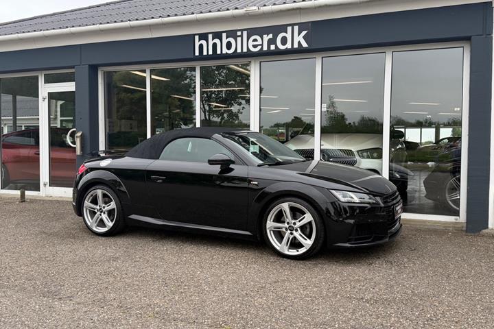 Sort Audi TT fra 2015