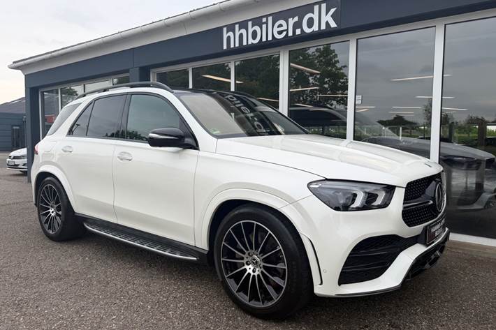 Hvid Mercedes GLE350 de fra 2023