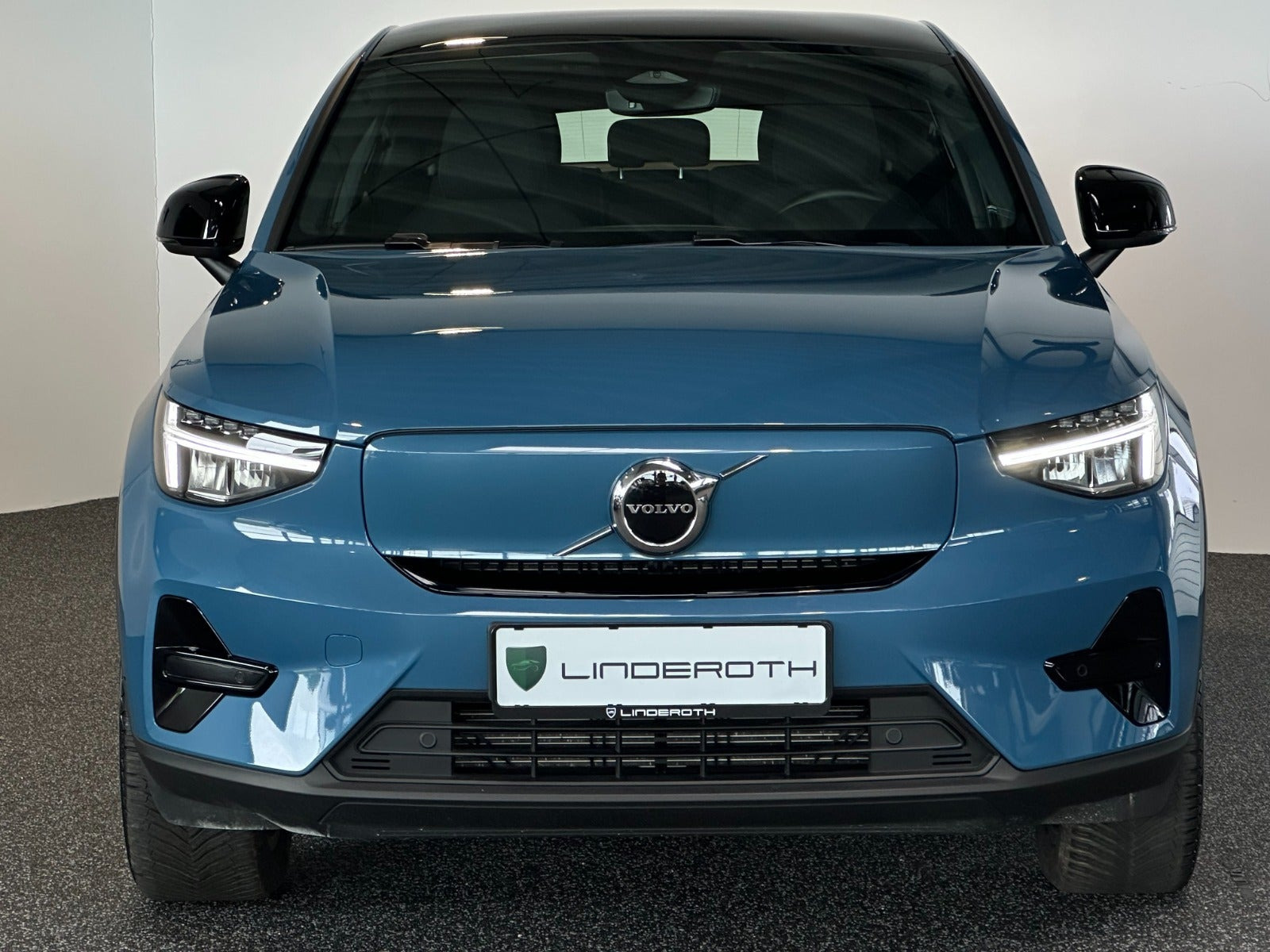Blå Volvo C40 fra 2022