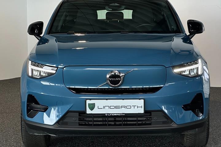 Blå Volvo C40 fra 2022