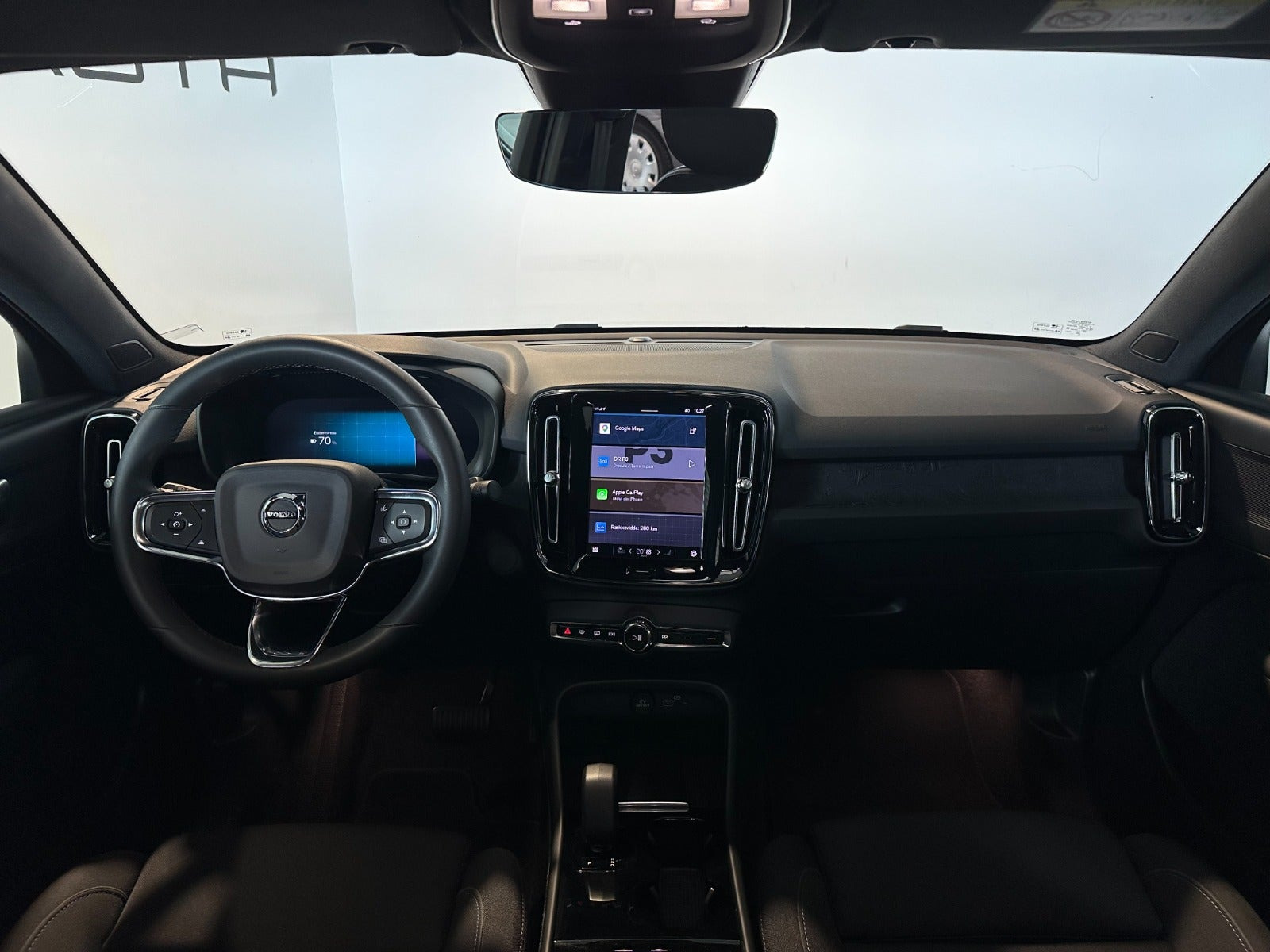 Blå Volvo C40 fra 2022