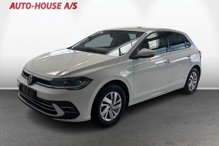 Hvid VW Polo fra 2022