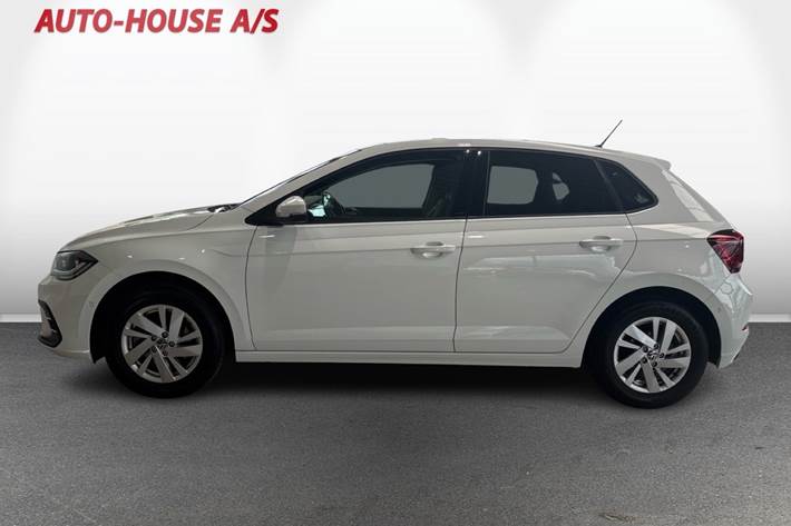Hvid VW Polo fra 2022
