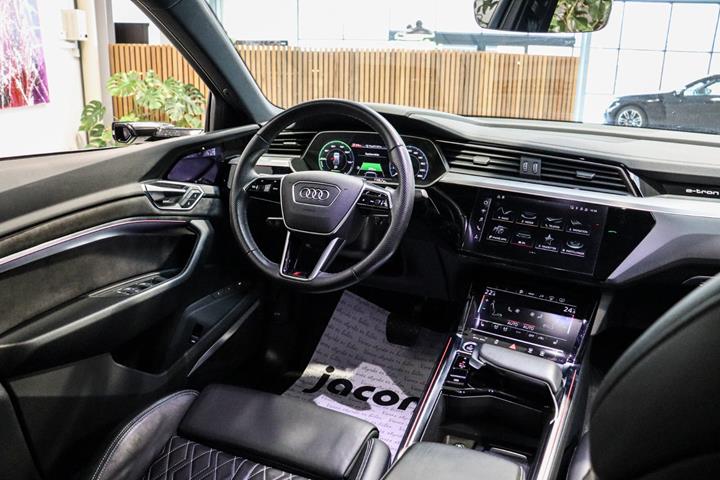 Sort Audi e-tron fra 2021