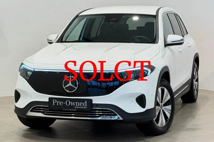 Hvid Mercedes EQB300 fra 2025