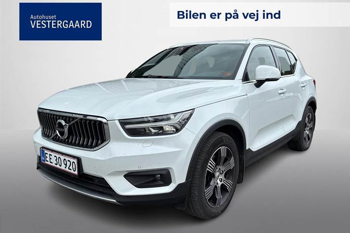 Hvid Volvo XC40 fra 2021