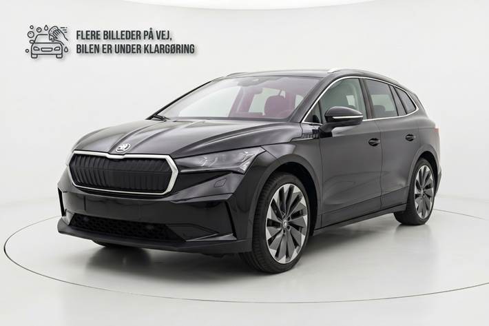 Sort Skoda Enyaq fra 2021