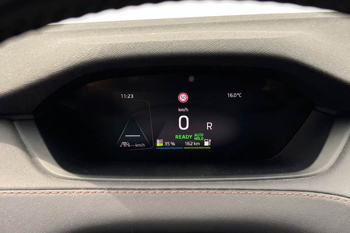 Sort Skoda Enyaq fra 2021