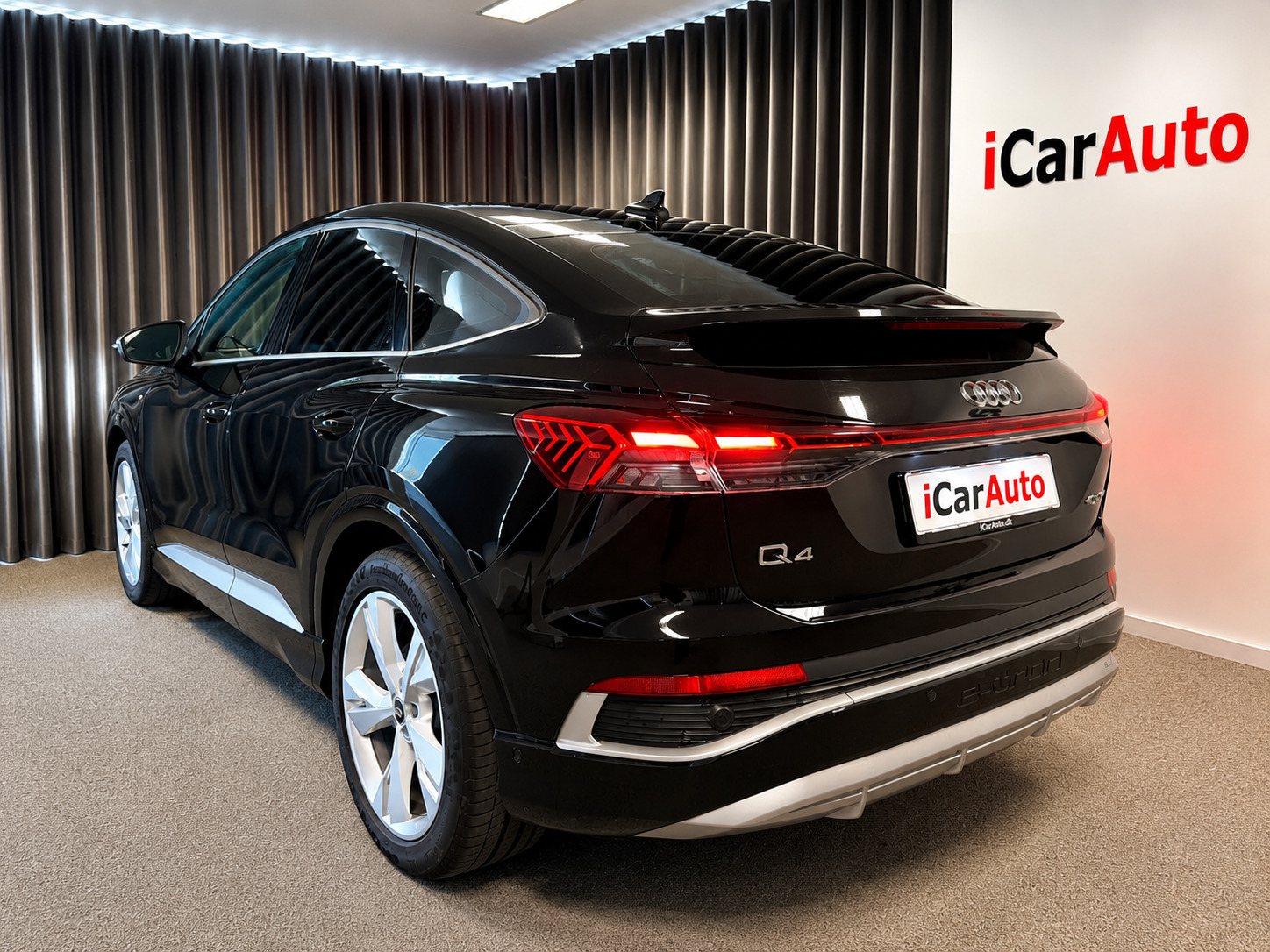 Sort Audi Q4 e-tron fra 2023