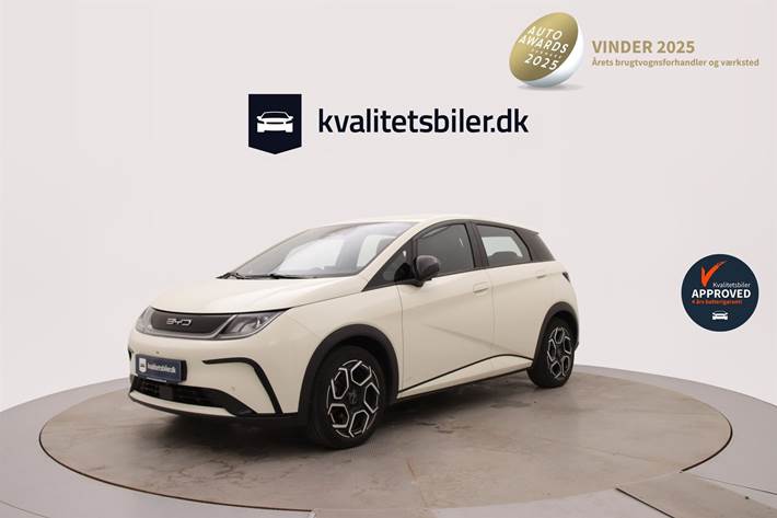 Hvid BYD Dolphin fra 2024