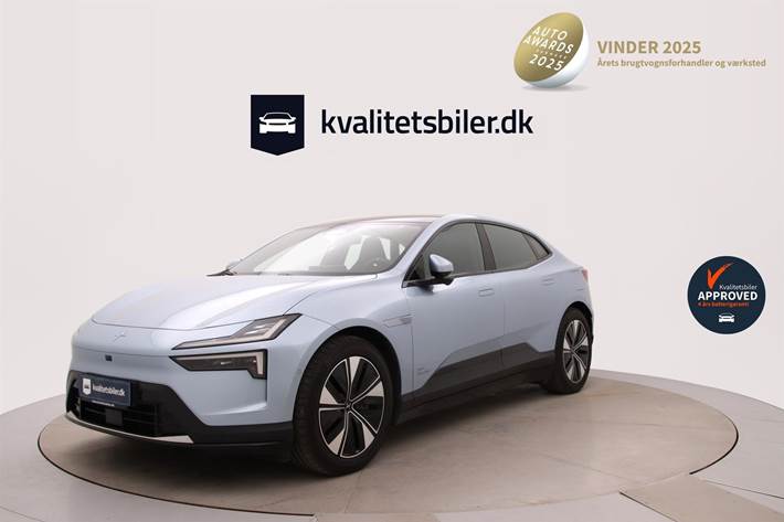 Blå Polestar 4 fra 2025