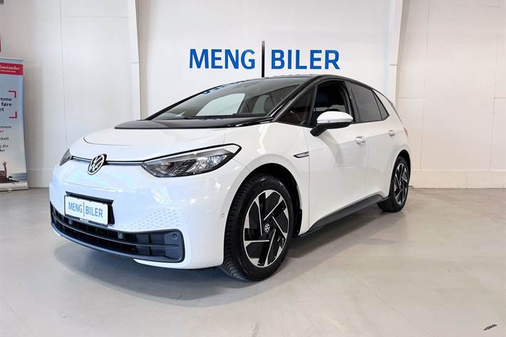 Hvid VW ID.3 fra 2022