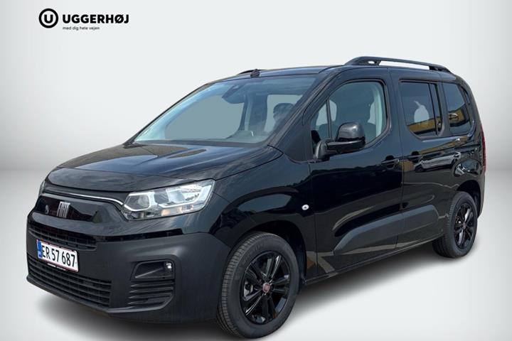 Sort Fiat E-Doblò fra 2025 set udefra