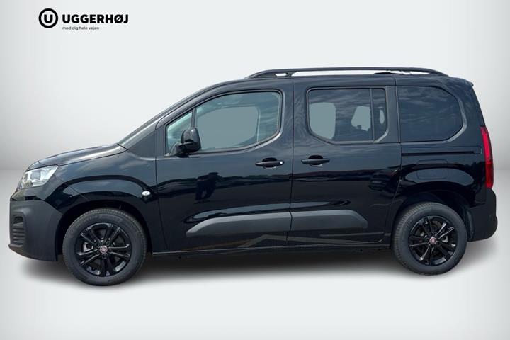Sort Fiat E-Doblò fra 2025 set udefra