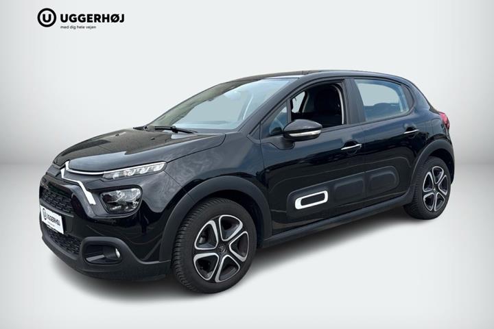 Sort Citroën C3 fra 2023 set udefra