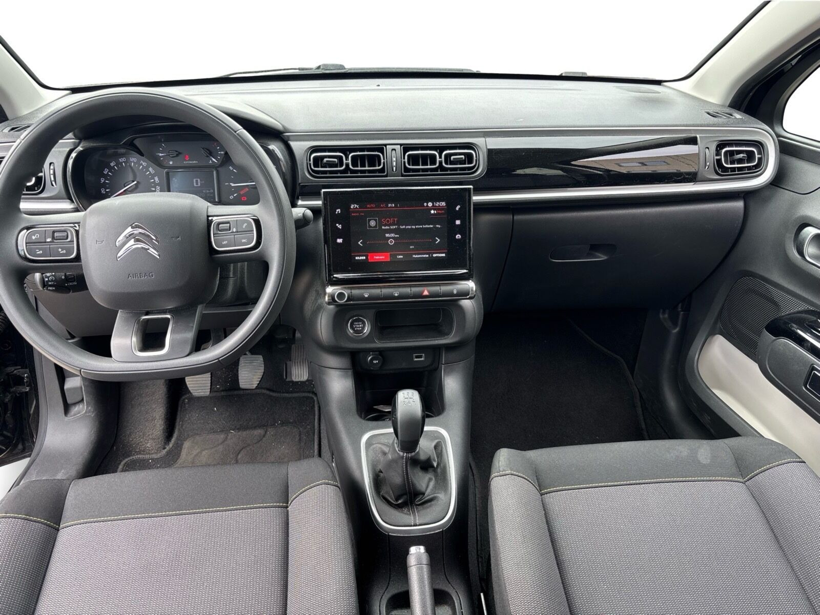 Sort Citroën C3 fra 2023