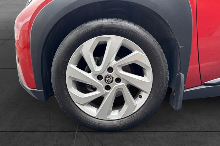 Rød Toyota Aygo X fra 2022