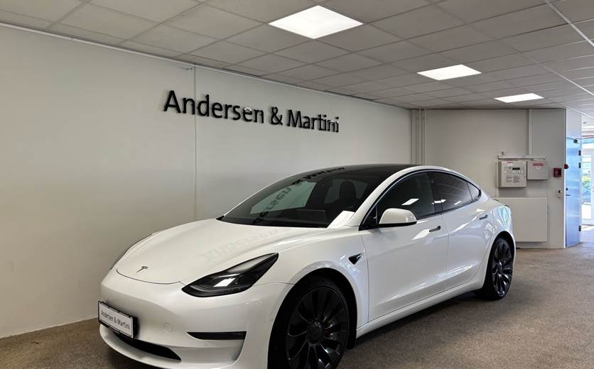 Tesla Model 3 EL Performance AWD 513HK Aut.
