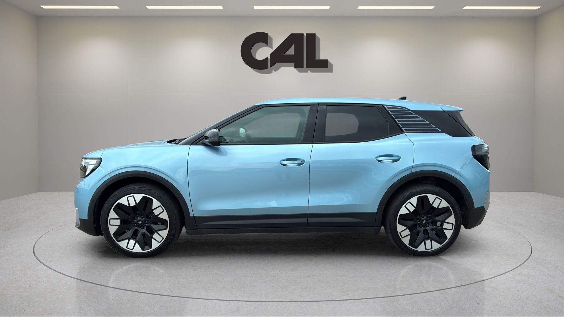 Blå Ford Explorer fra 2024