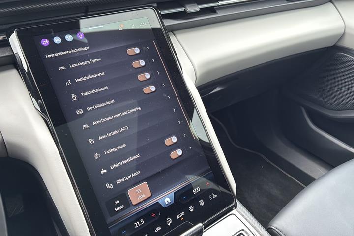 Blå Ford Explorer fra 2024