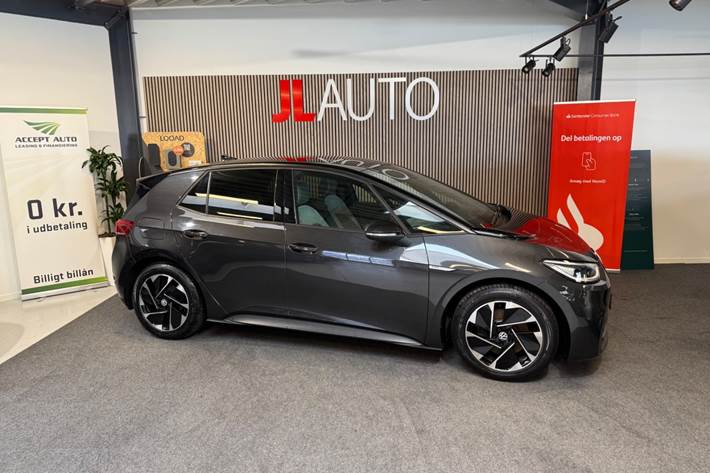 Grå VW ID.3 fra 2021