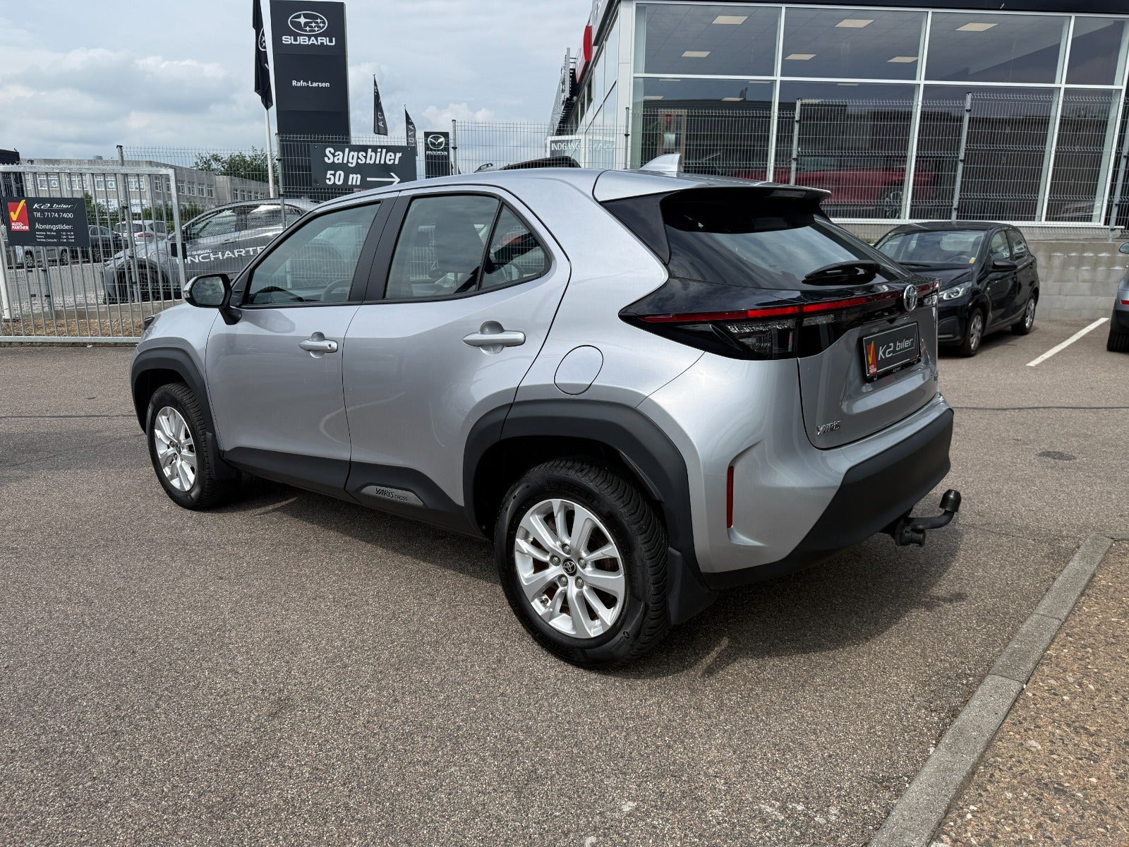 Sølv Toyota Yaris Cross fra 2021