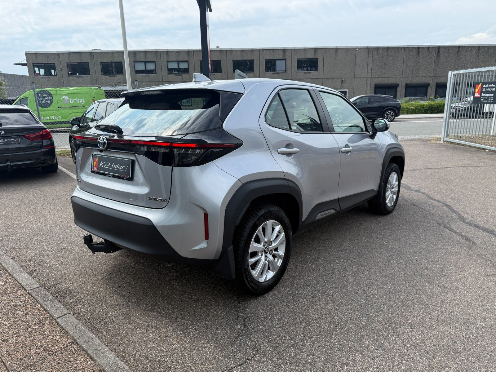 Sølv Toyota Yaris Cross fra 2021