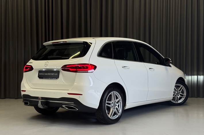 Hvid Mercedes B220 d fra 2020