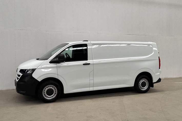 Hvid VW e-Transporter fra 2025