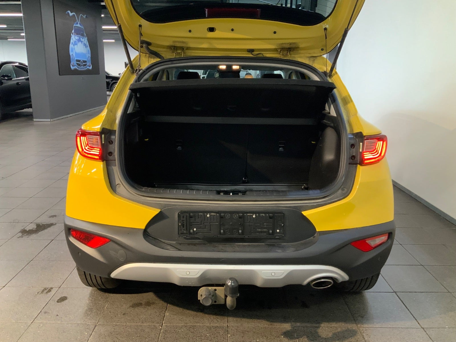 Gul Kia Stonic fra 2019