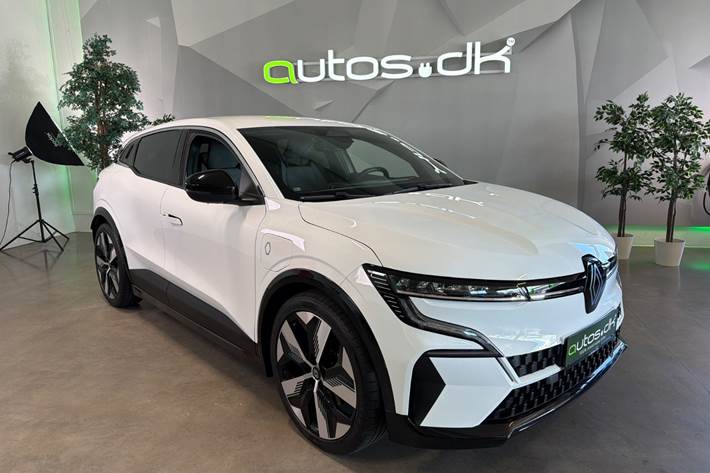 Hvid Renault Megane E-Tech fra 2023