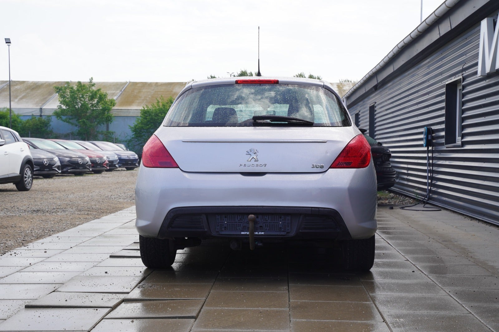 Sølv Peugeot 308 fra 2012