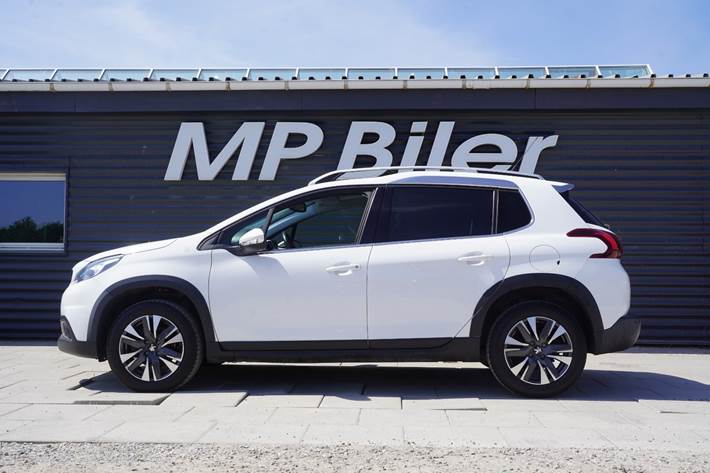 Hvid Peugeot 2008 fra 2018
