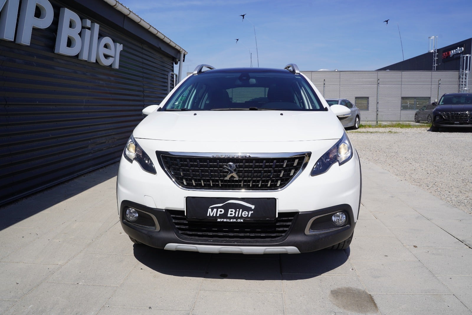 Hvid Peugeot 2008 fra 2018