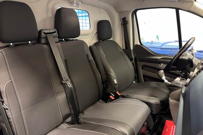 Hvid Ford Transit Custom 280 L1 fra 2018