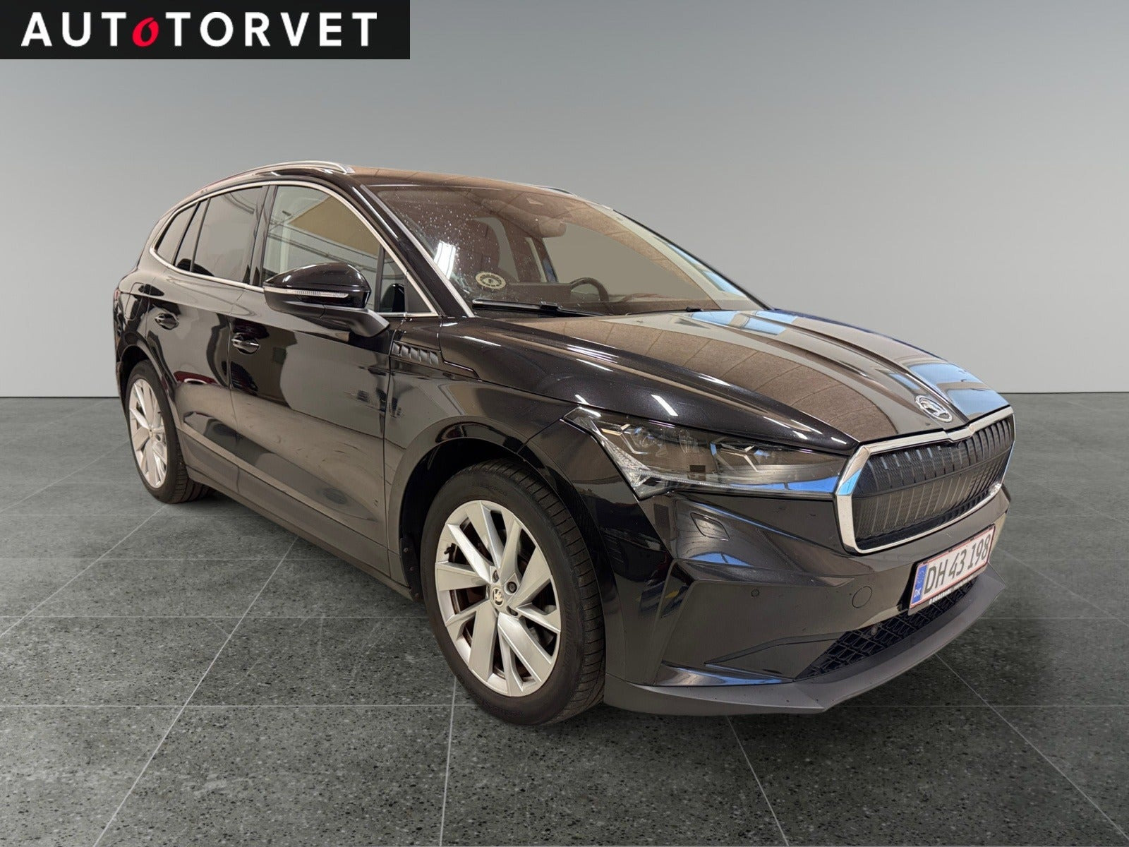 Sort Skoda Enyaq fra 2021