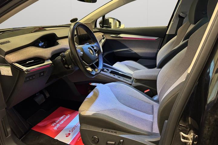 Sort Skoda Enyaq fra 2021
