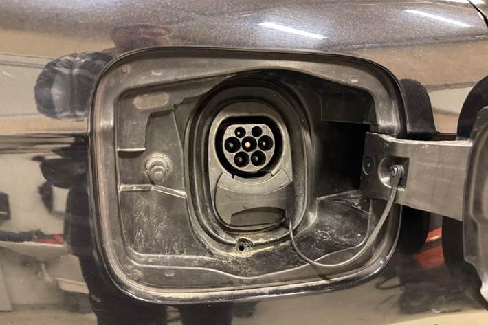 Sort Skoda Enyaq fra 2021