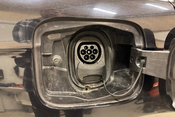 Sort Skoda Enyaq fra 2021