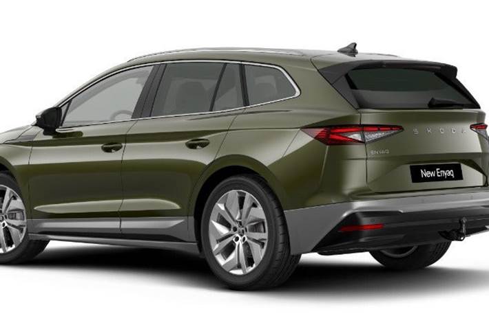 Grøn Skoda Enyaq fra 2026