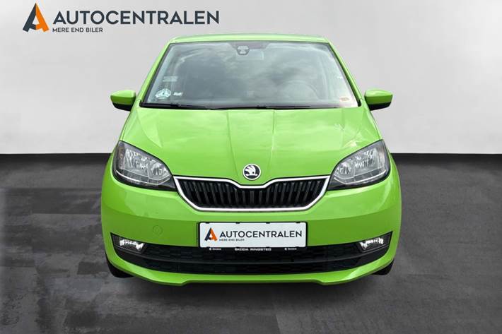 Grøn Skoda Citigo fra 2019