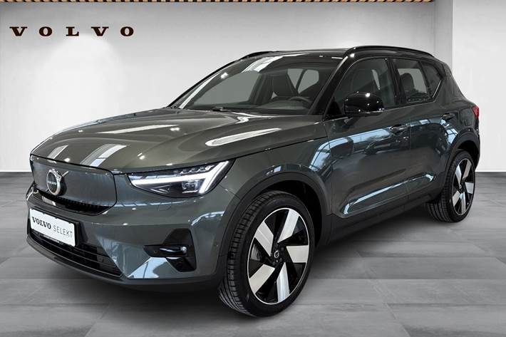 Grøn Volvo EX40 fra 2026