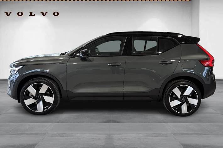 Grøn Volvo EX40 fra 2026