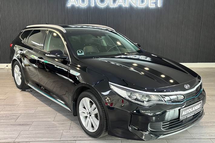 Sort Kia Optima fra 2018
