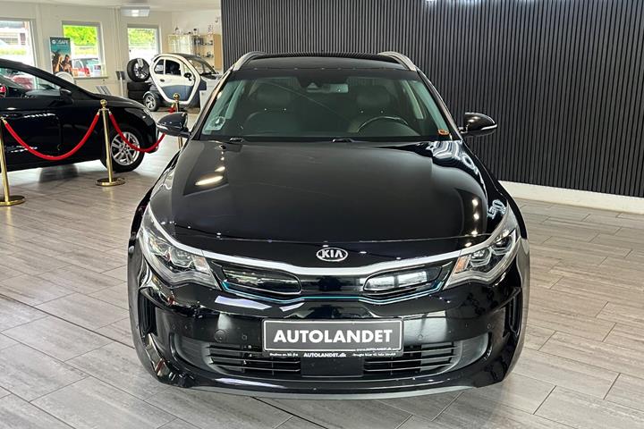 Sort Kia Optima fra 2018