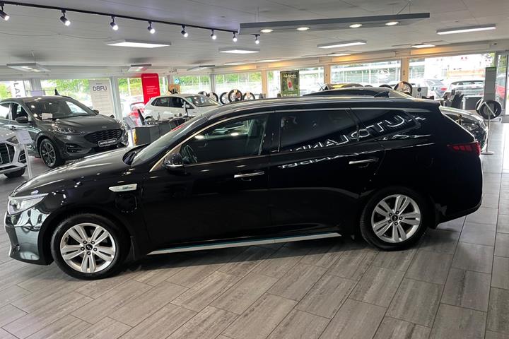 Sort Kia Optima fra 2018