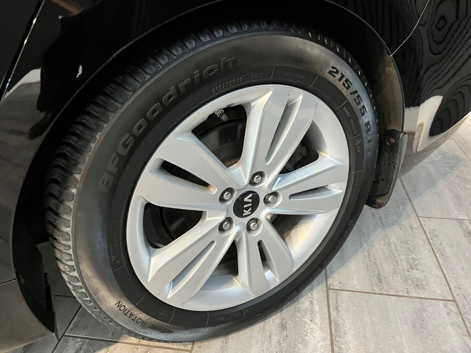 Sort Kia Optima fra 2018