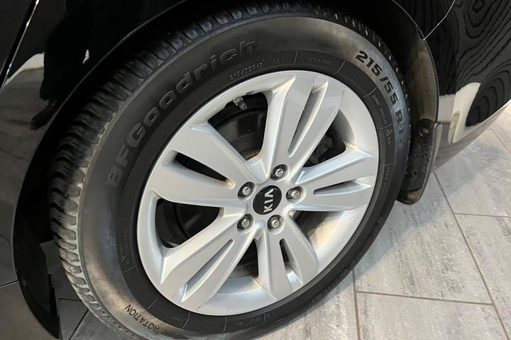 Sort Kia Optima fra 2018