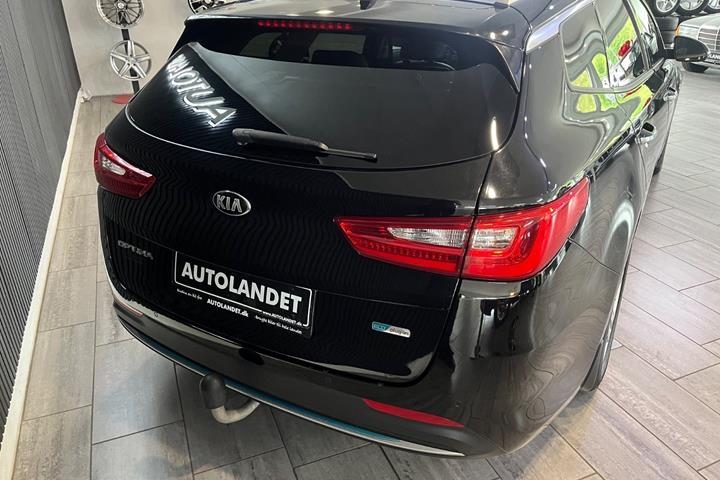Sort Kia Optima fra 2018